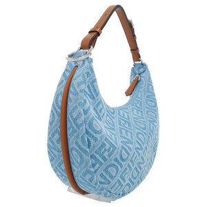 Fendi Shoulder Graphi Denim Bag